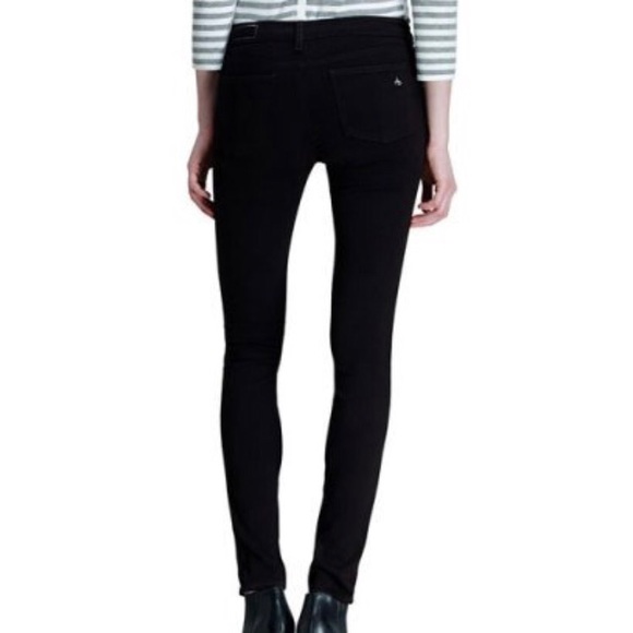 rag & bone Pants - Rag & Bone skinny black butter soft jeggings/pants